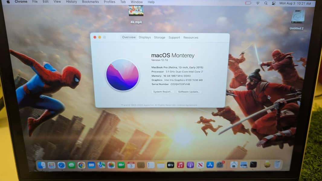 Apple MacBook pro 1