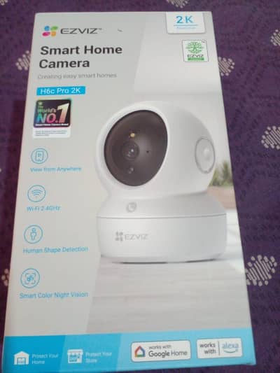 EZVIZ H6c Pro 2K Smart Home Security Camera.