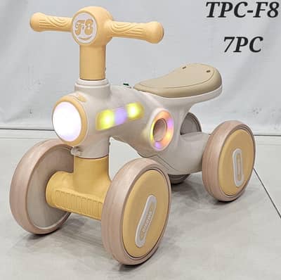 The TPC-F8-4 wheel multi functional baby balance bike