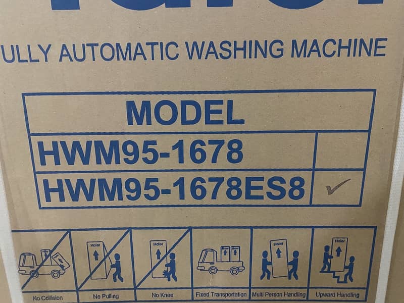 HAIER AUTOMATIC WASHING MACHINE 1