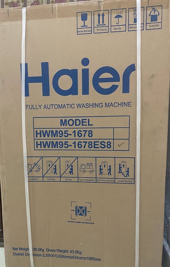 HAIER AUTOMATIC WASHING MACHINE 2