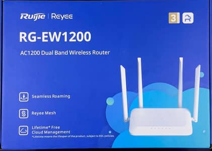 Ruijie Reyee RG-EW1200 Wifi Router(Dual band/Mesh)-With1-YEAR WARRANTY