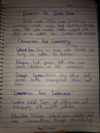 Assignment writing