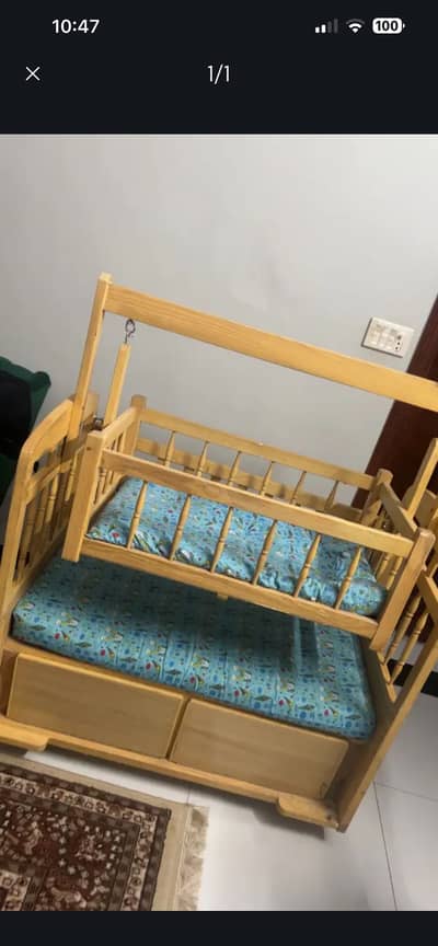 Baby swing nd bed
