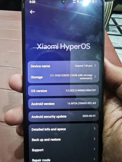 Xiaomi 14t pro approved