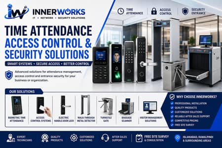 Time Attendance & Access Control System - Zkteco - Hikivision