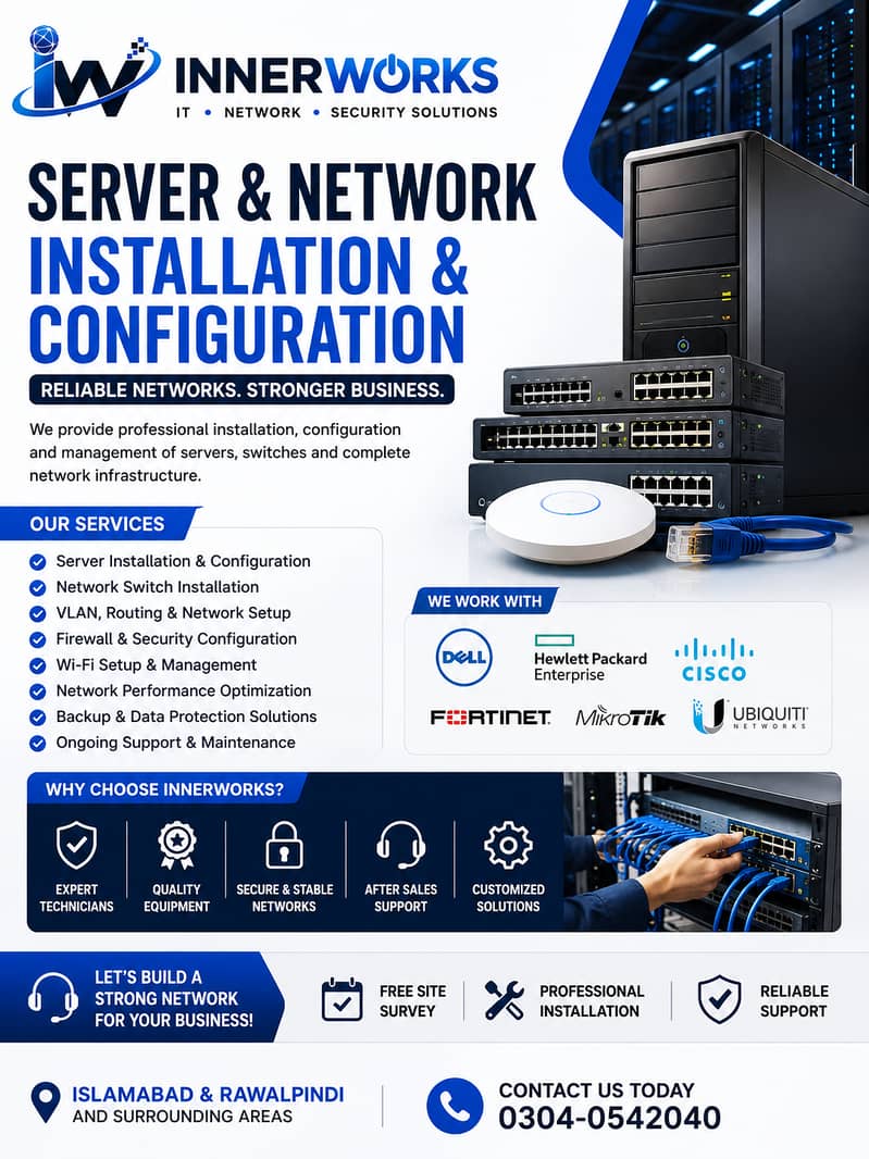 SERVER | Network Switches & NETWORK INSTALLATION & CONFIGURATION 0