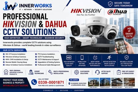 Hikvision & Dahua CCTV Installation | Maintainence