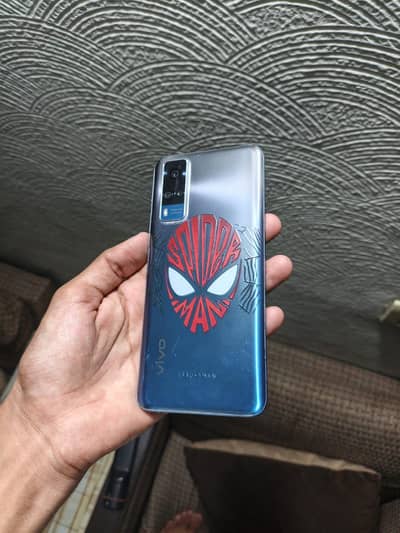 Vivo Y51s total  clean 8/128 with box