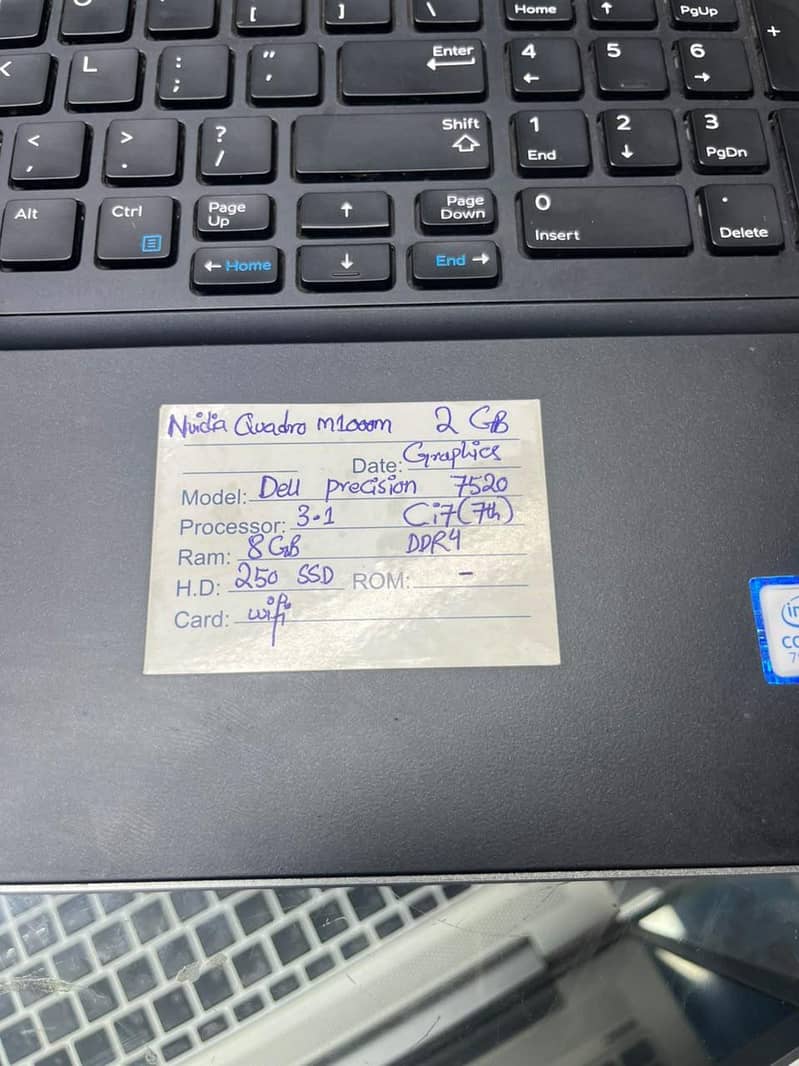 Dell precision 7520 2