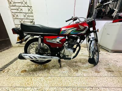 2023 Honda CG 125 Karachi Reg.