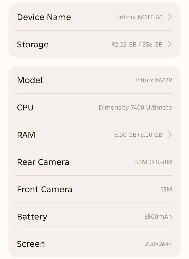 Infinix Note 60 1