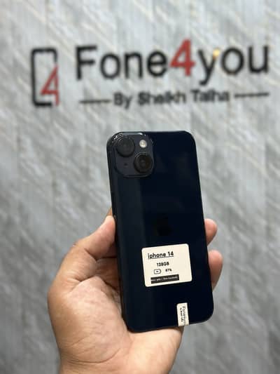 Apple iPhone 14 128GB Non-pta sim-locked mint condition