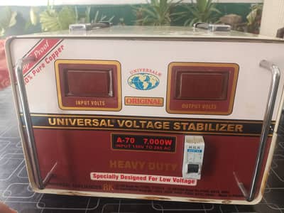 7000 WATTS Universal Stablizer, Pure Copper Winding