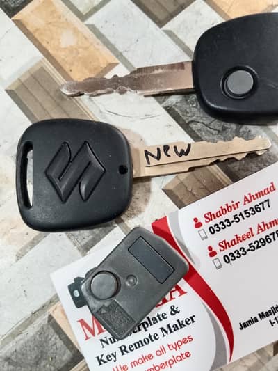 Remote and Keys maker