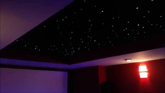 Fiber Optic Light panel Curtain