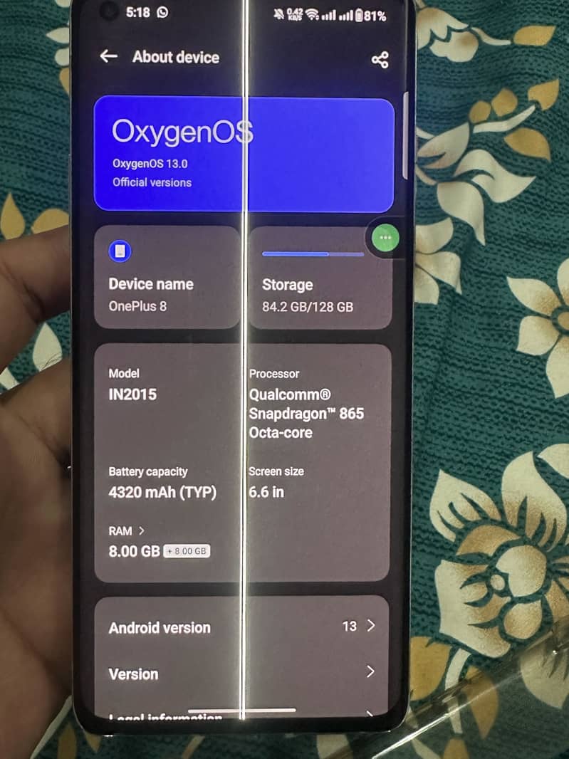 One Plus 8 1