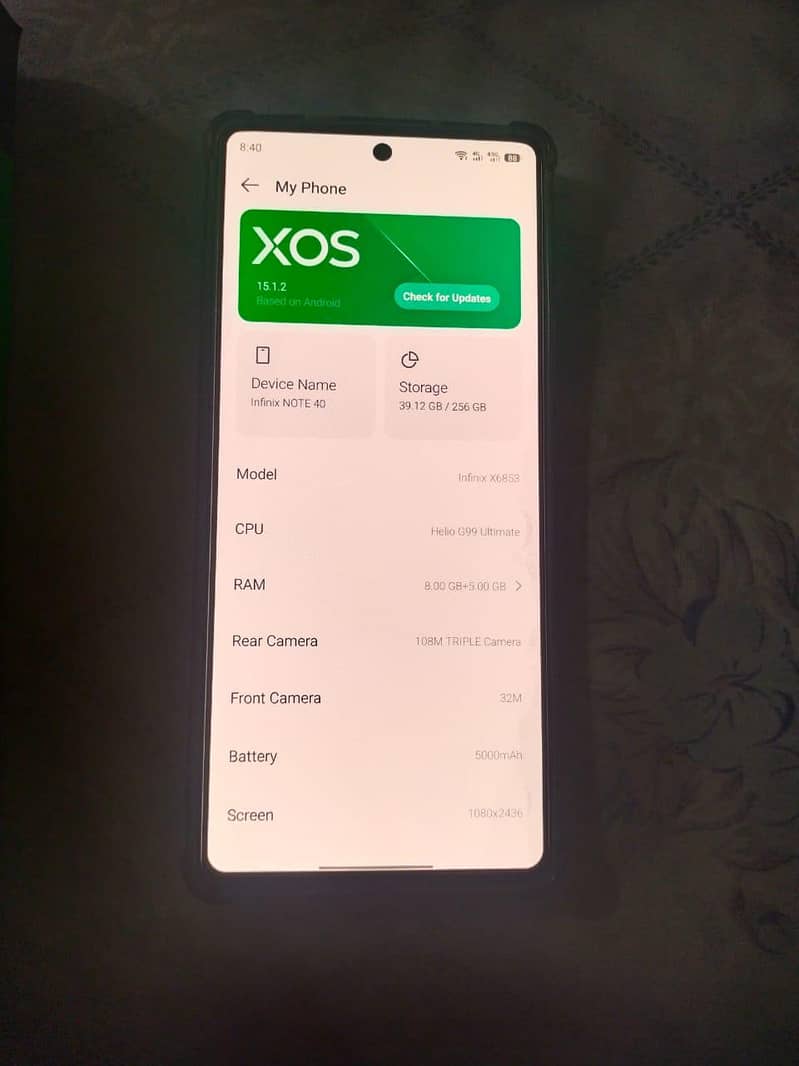 infinix note 40 0