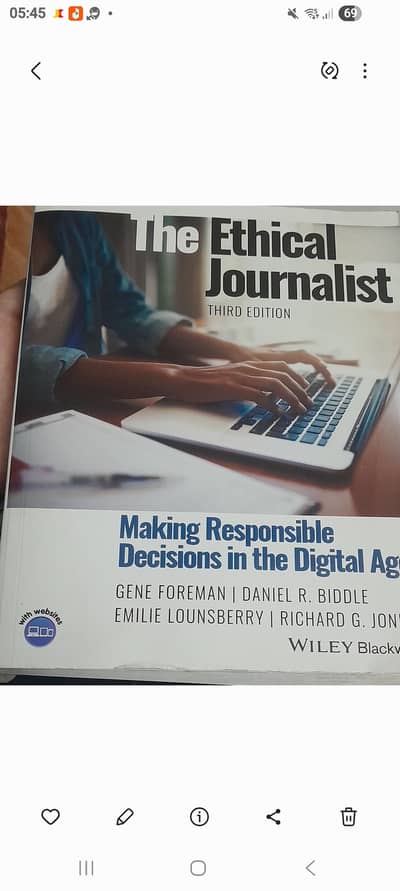 The Ethical Journalist, Third edition