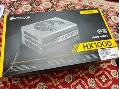 Corsair Hx1000 platinum psu full set