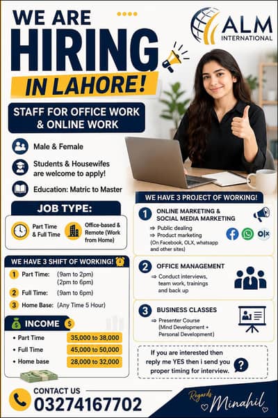 work for male or female