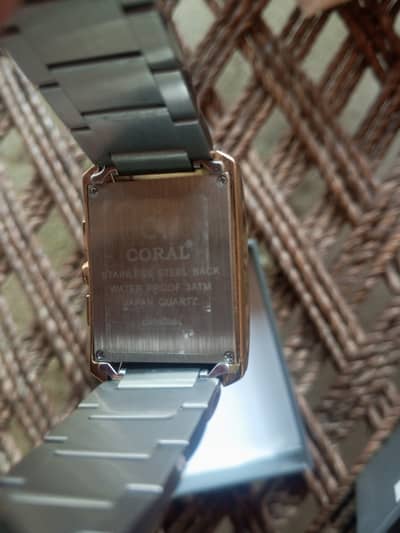 CORAL DIGITAL ISLAMIC WATCH ROSE GOLD (Azan time,Namaz time,Qibla etc