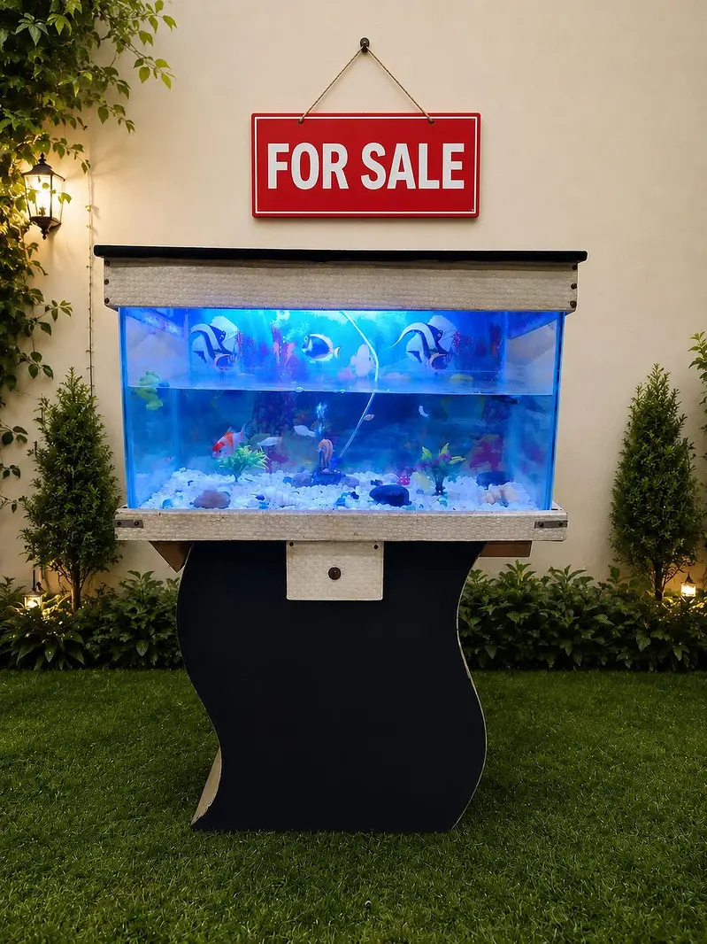  Beautiful Complete Aquarium Setup for Sale  — photo 2