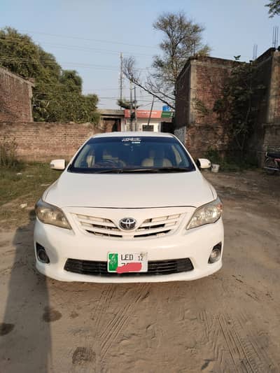Toyota Corolla XLI 2012