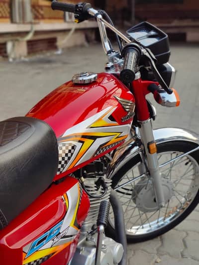 125 Honda CG | Model 2024/2025 | 4100 KM Use Only | Call For Honda 125