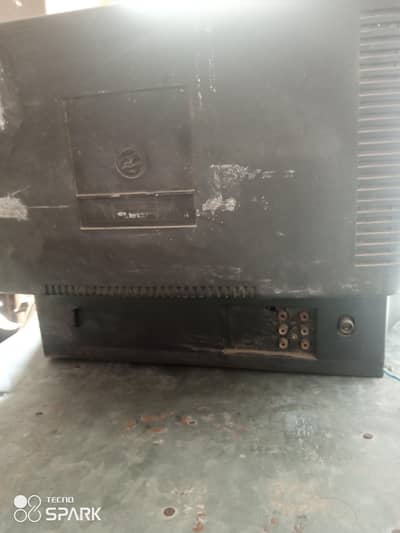old TV used to spare part