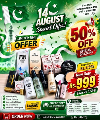 Make Up kit 50% Off Limited Time Offer