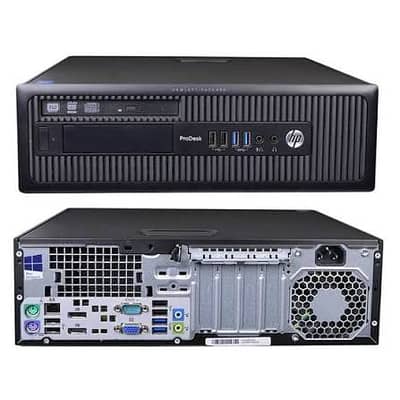 Hp ProDesk 600g1 SFF I5 4rth gen 8GB Ram 2x HDD