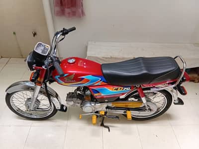 Honda CD 70 2026 Brand New Condition