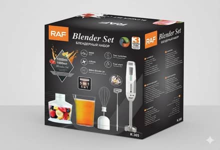 RAF Hand blender Set 5 in 1