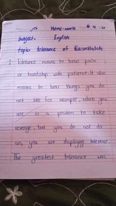 assignment work