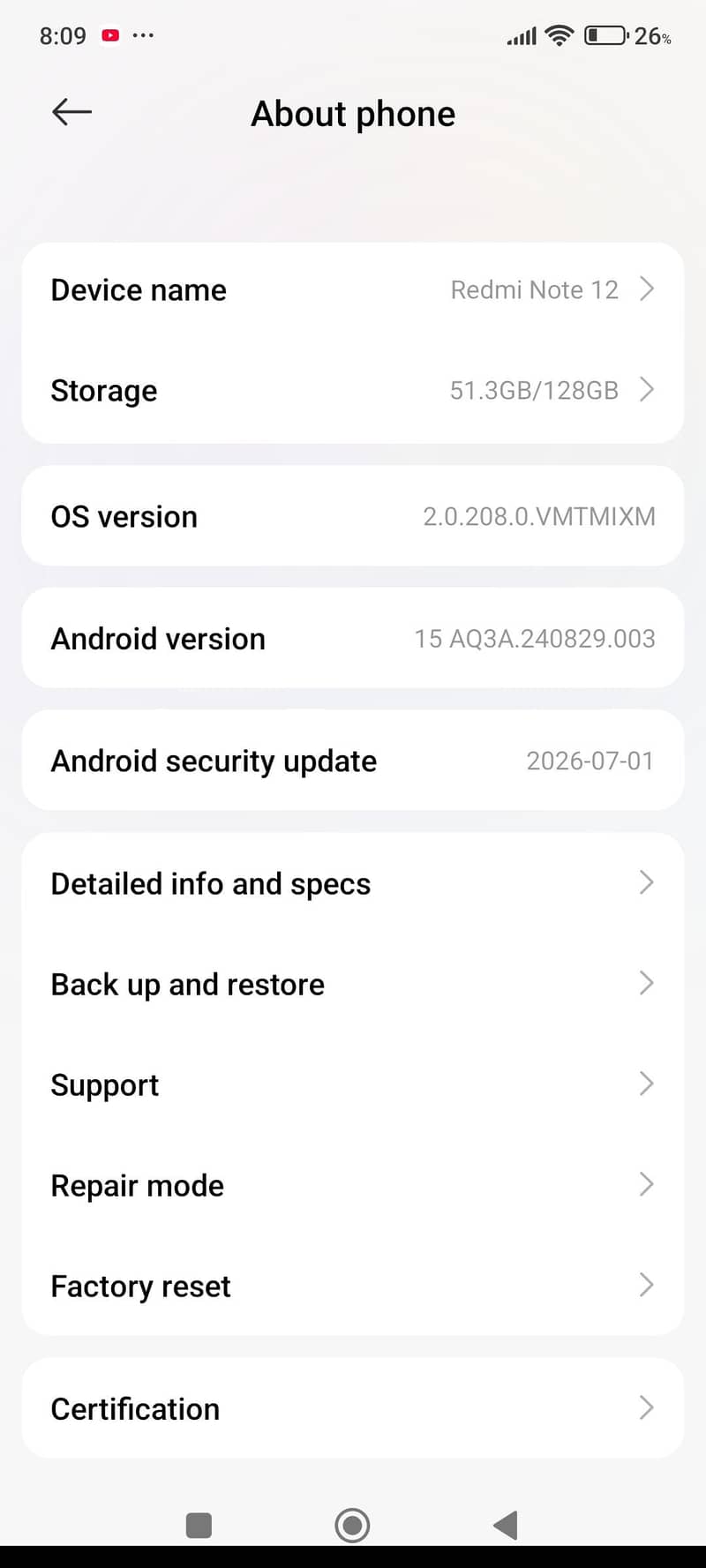 Xiaomi Redmi Note 12 1