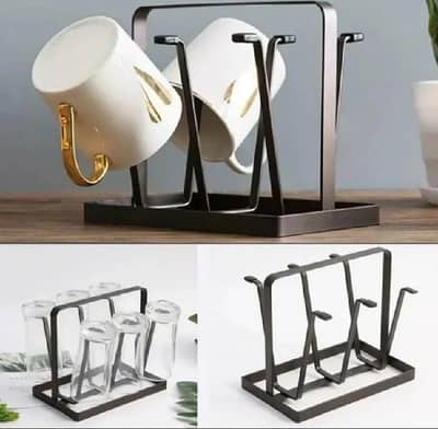 Stylish Metal Glass Holder