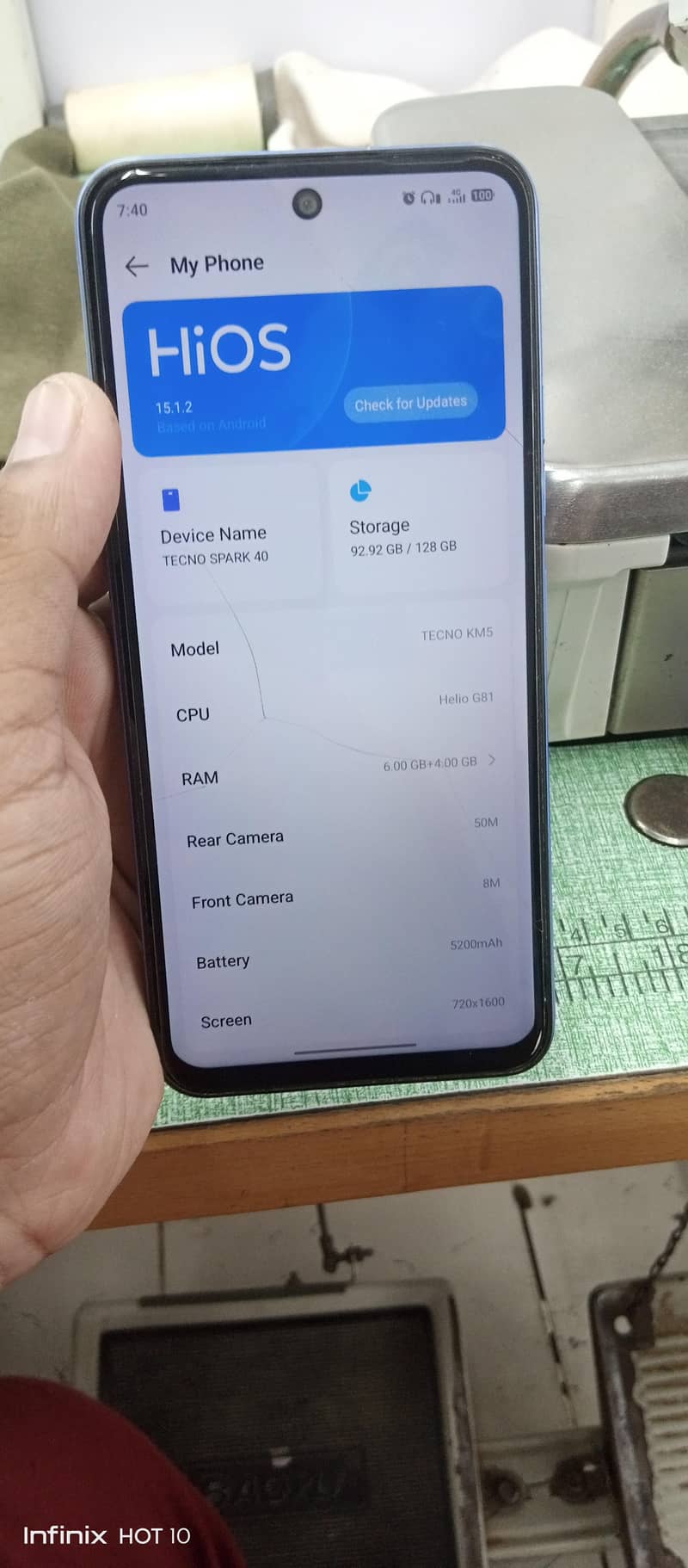 Tecno spark 40 3