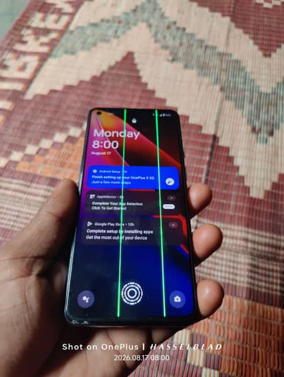 OnePlus 9 5g 8/128 PTA approved 888 snapdragon exchange possible