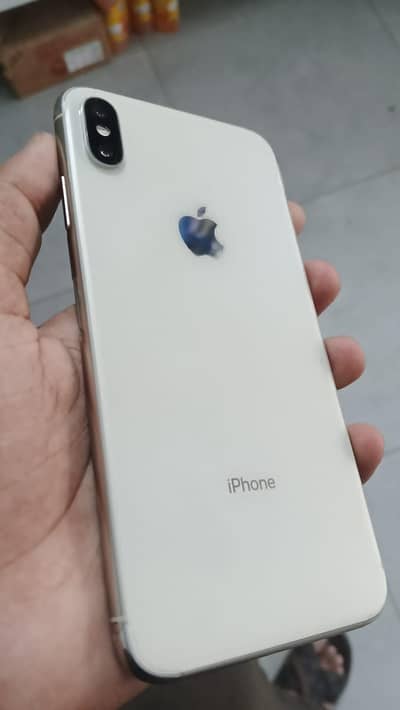 Iphone X max  256GB BATTERY HEALTH 86 IPHONE XS MAX WHITE COLOR