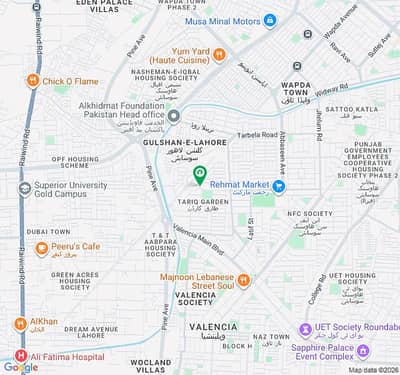 1 KANAL PLOT AVAILABLE FOR SALE IN TARIQ GARDENS WITH 150 FIT ROAD IN A VERY HOT LOCATION OF LAHORE