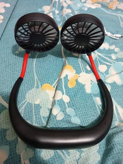 Rechargeable Neck Fan | 3 Speed Modes