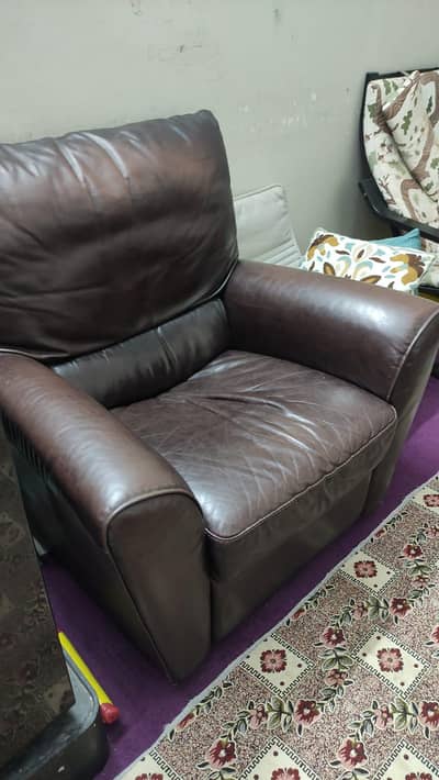 IKEA leather recliner