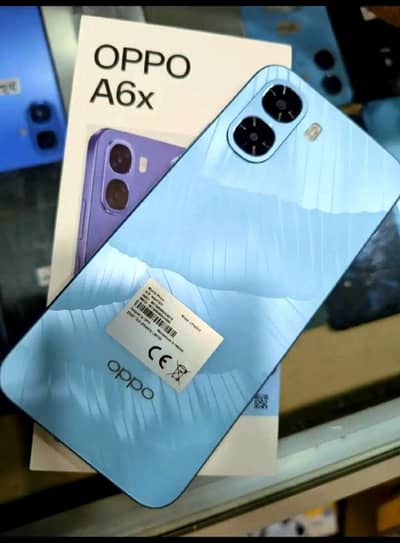 OPPO A6X 4+4 128.9 month warranty full 10 by 10 condition
