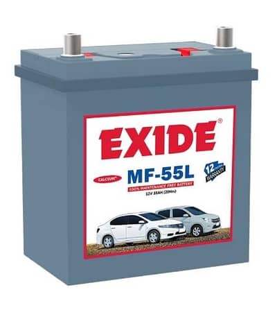 Exide MF Maintenance free battery Original and New  Condition