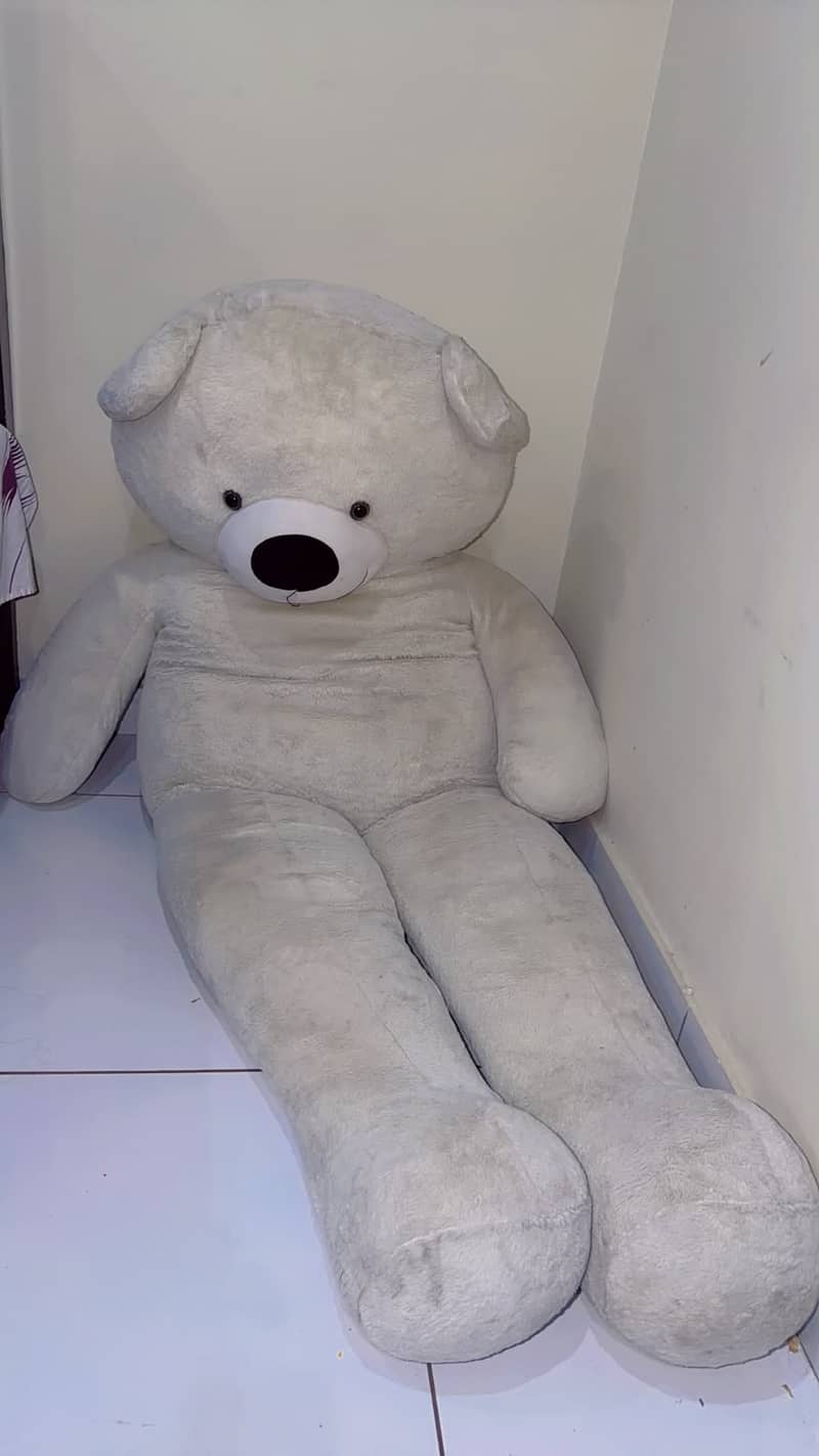 White Beady Bear 1