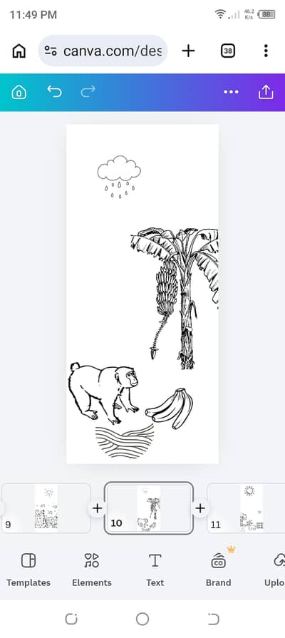 Jungle Friends coloring book for kids