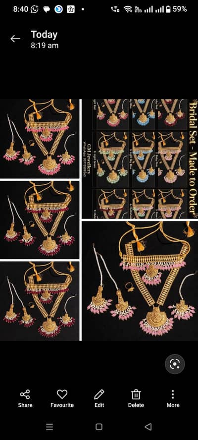 jewellery set