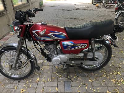 Honda cg 125 2022 red
