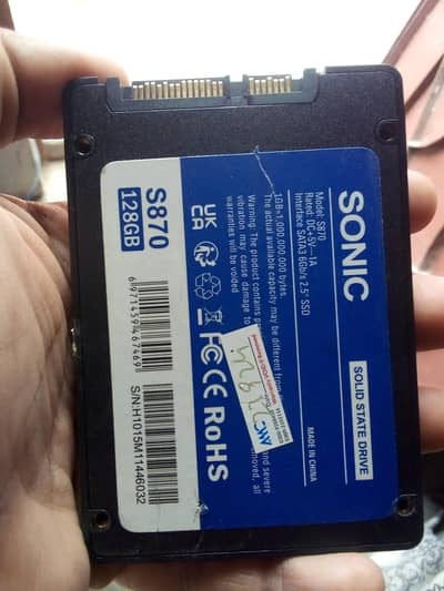SSD hard drive 128gb